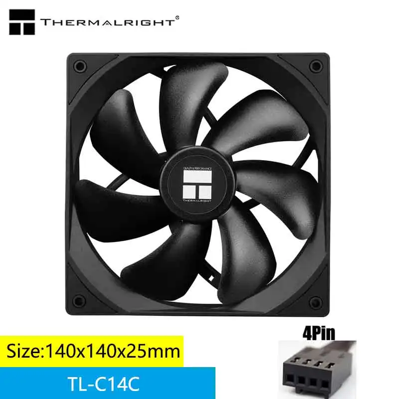 Pad Gaming Console - Thermalright TL-C14CW/14C-S 14 cm Lüfter 5