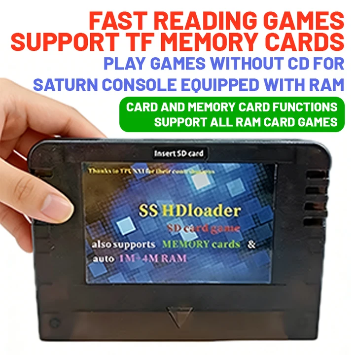 Gaming Console Years - SAROO HD Loader (Englisches Menü) TF