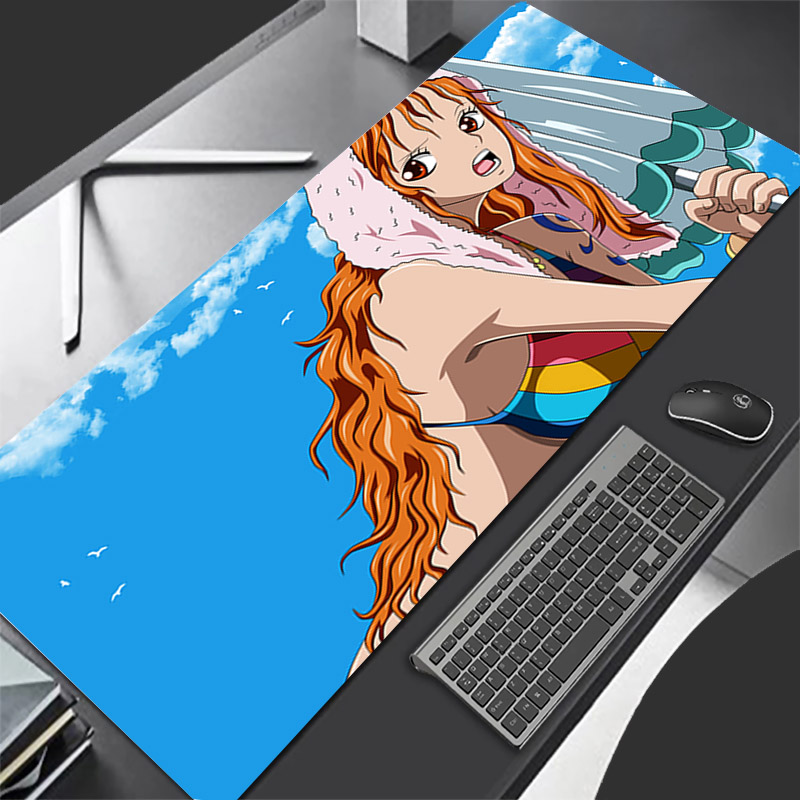 Pad Gaming Console - Mauspad One Piece Langlebiges Anime-Gaming-Zubehör Gabinete