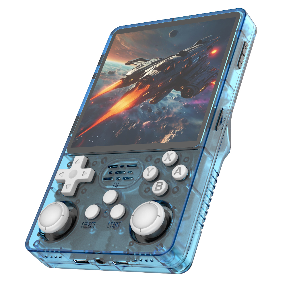 Gaming Console Car - NEUES Open-Source-System Retro-Gaming-Handheld-Konsole 4-Zoll-IPS-Display 720*720 Eingebautes