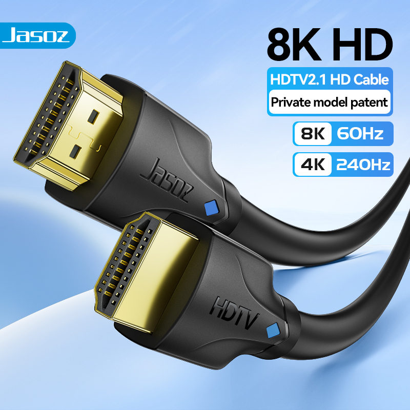Hdmi Cable 2.1 - Jasoz 8K HDMI-Kompatibles Kabel 8K@60Hz 4K@240Hz