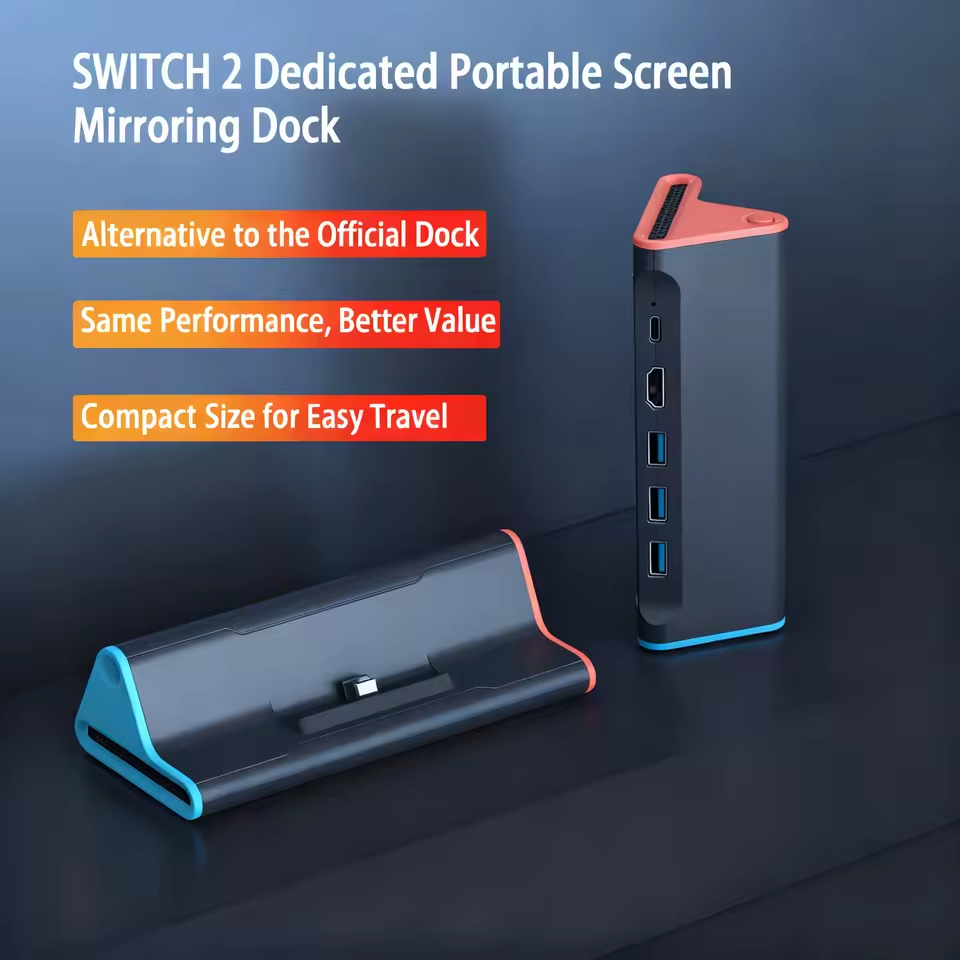 Gaming Console Tv Stand - Für Switch 2 TV-Dockingstation Spielkonsole Ladestation