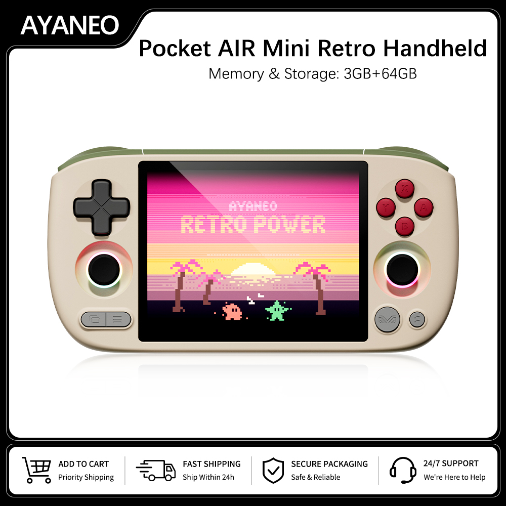 Gaming Console Car - AYANEO Pocket AIR Mini Retro Handheld