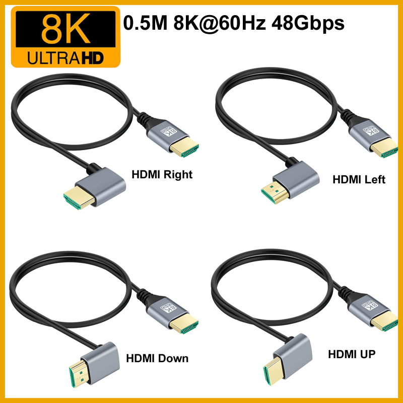 Hdmi Cable 2.1 - Nylon HDMI 2.1 Kabel 48Gbps 8K60Hz
