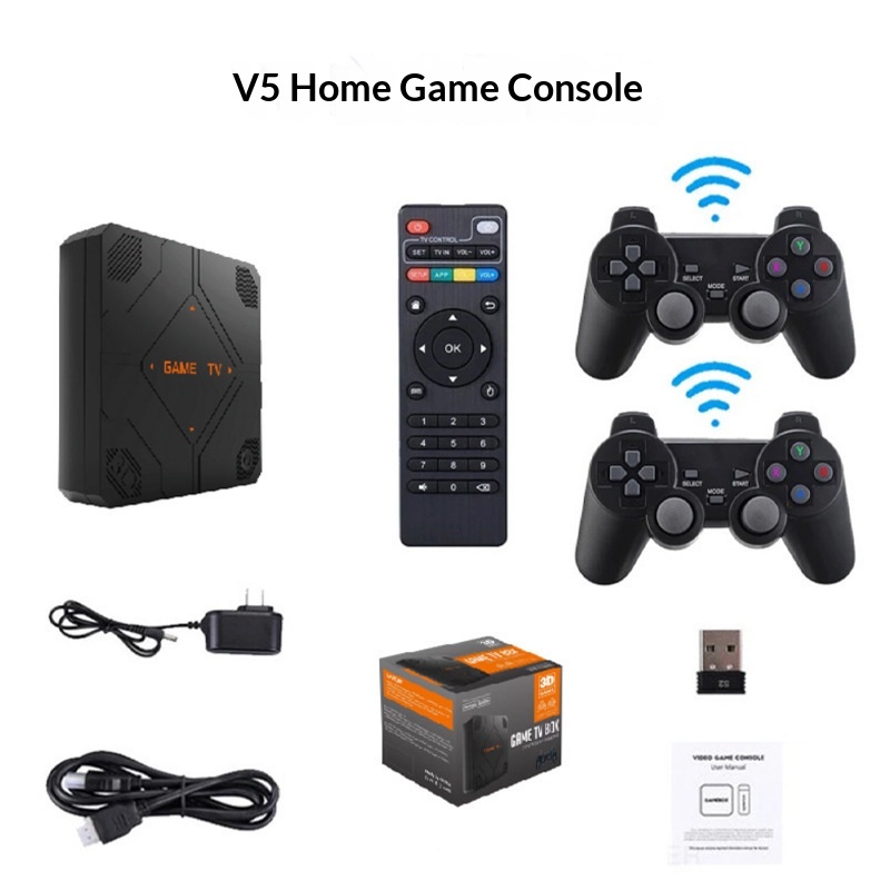 Gaming Console Years - Ampown V5 Retro-Spielkonsole Duales System HD-TV