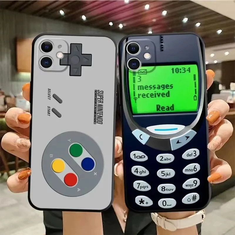 Gaming Console Quotes - Retro-Gaming-Konsole Radio-Handyhülle für iPhone 17 16