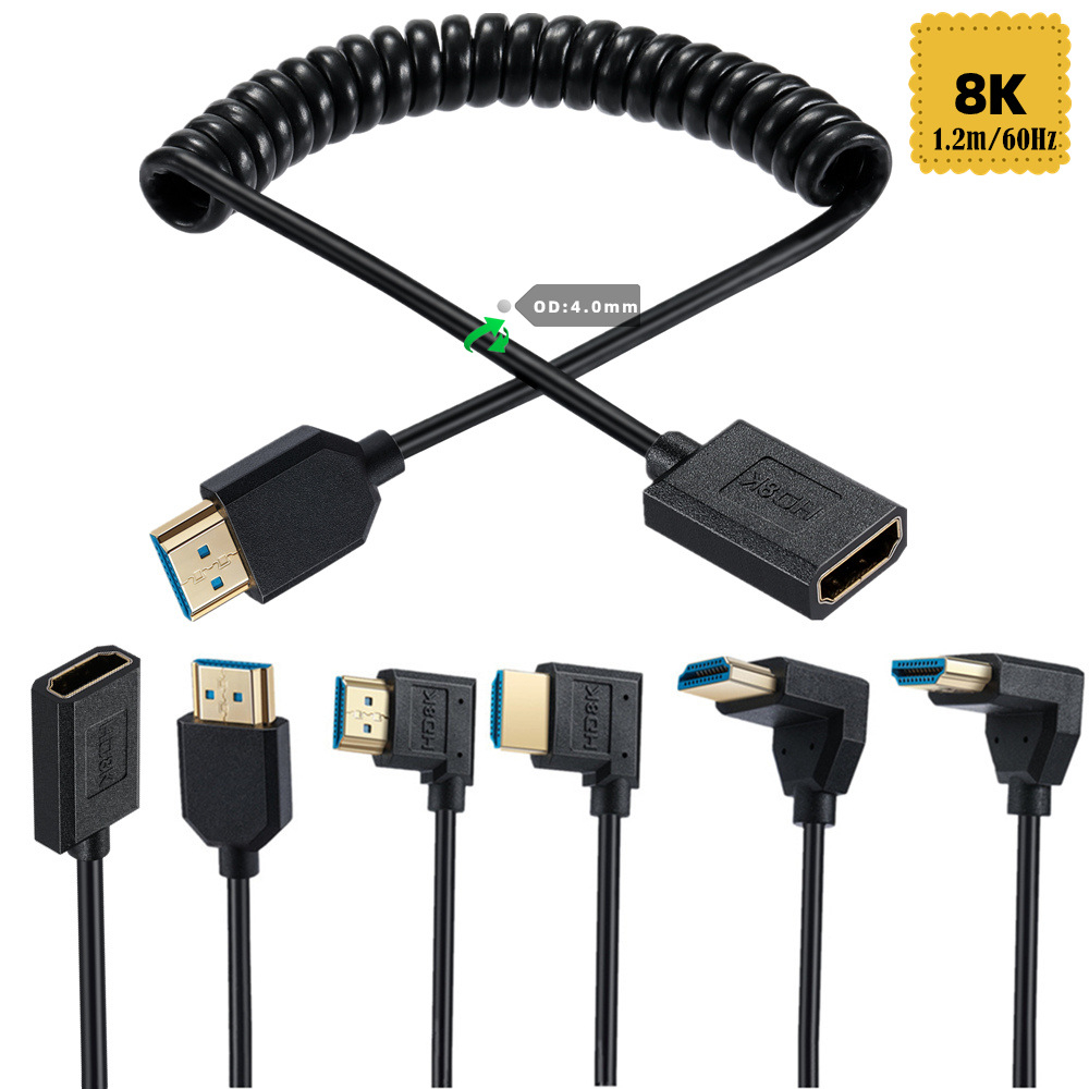 Hdmi Cable 2.1 - Expansionsfederkabel 2.1 Version 8K @ 60Hz