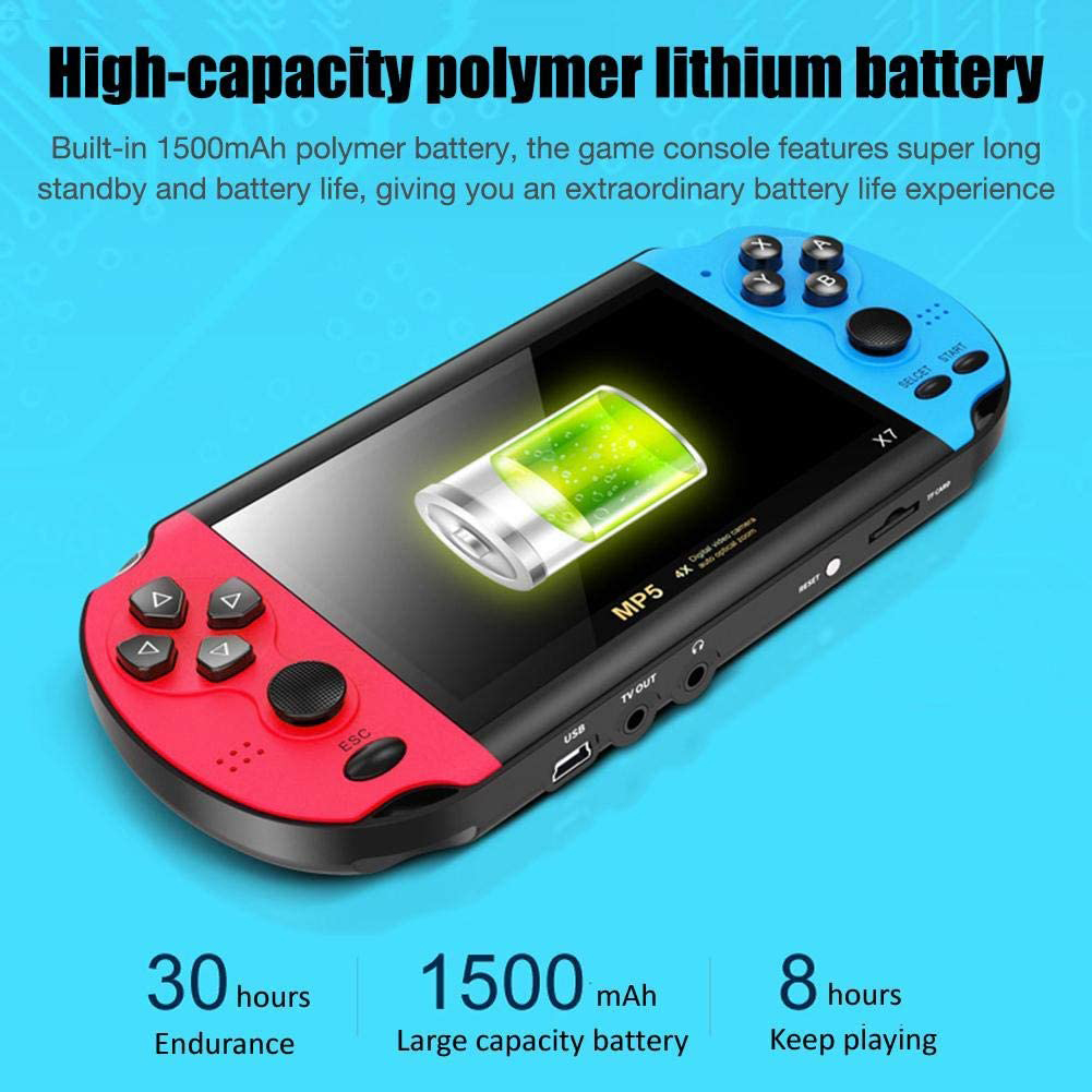 Gaming Tragbare Handheld Retro – Gaming Console X7 Bewertung und Preis