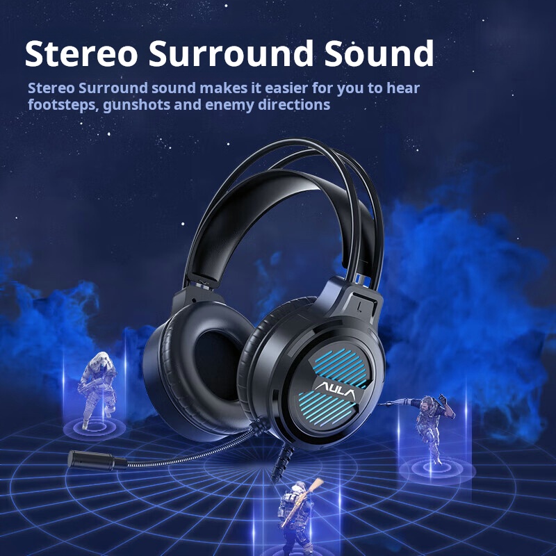 AULA S606B Kabelgebundenes Gam – Gaming Console Vr Headset Bewertung und Preis
