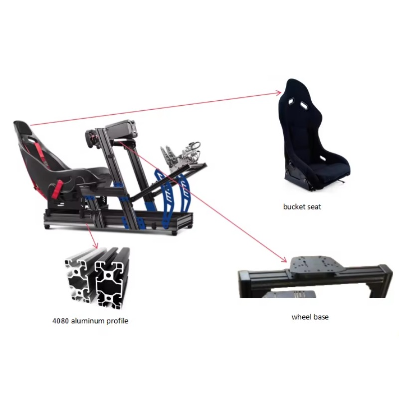 Maßgefertigtes Aluminium-Sim-R – Gaming Console Car Bewertung und Preis