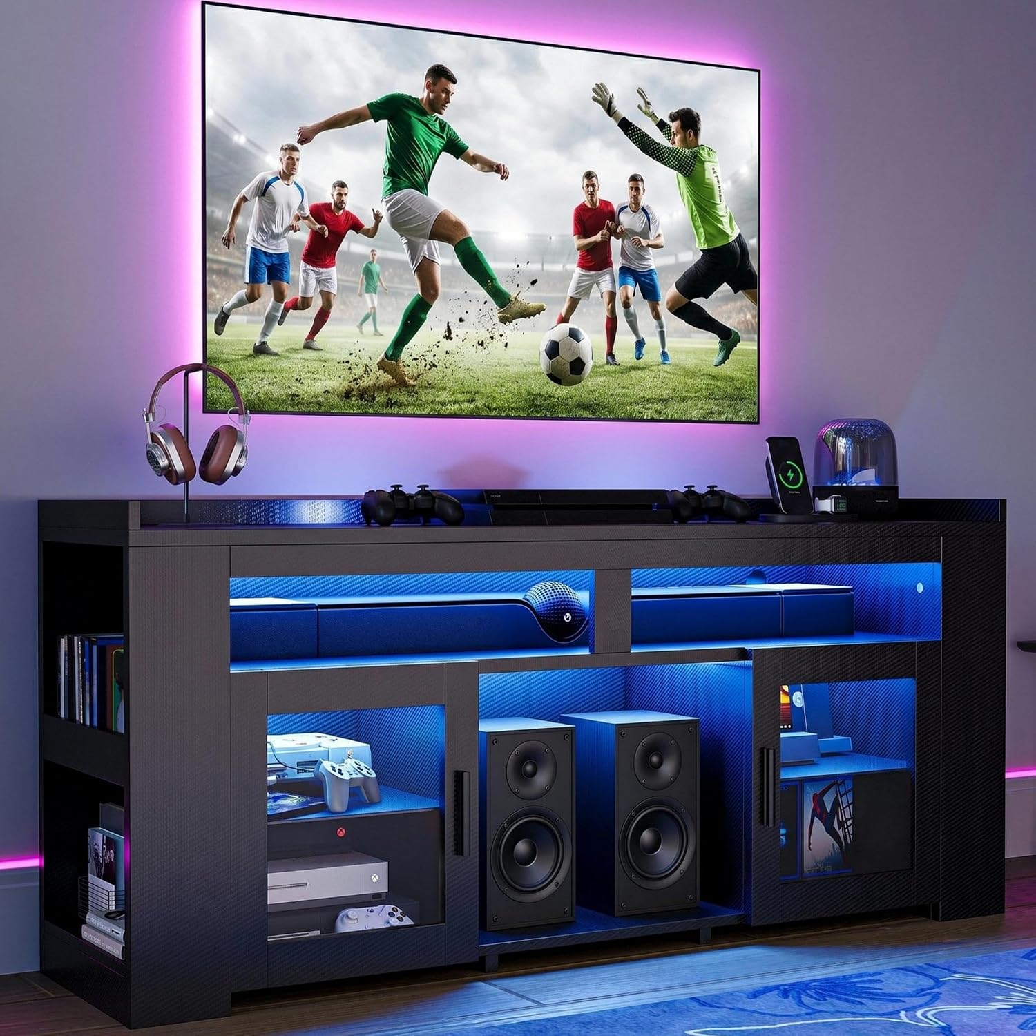 TV-Ständer mit Ladestation & L – Gaming Console Tv Stand Bewertung und Preis
