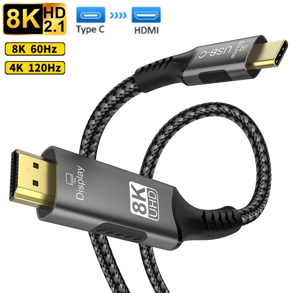 8K Typ C auf HDMI 2.1 Kabel 32 – Hdmi Cable 2.1 Bewertung und Preis