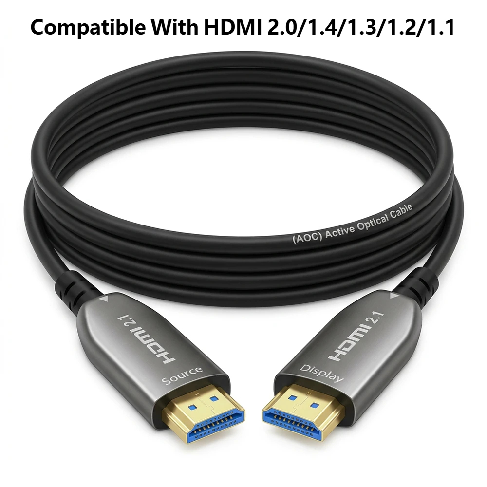 HDMI 2.1 Glasfaserkabel für Gr – Hdmi Cable 2.1 Bewertung und Preis