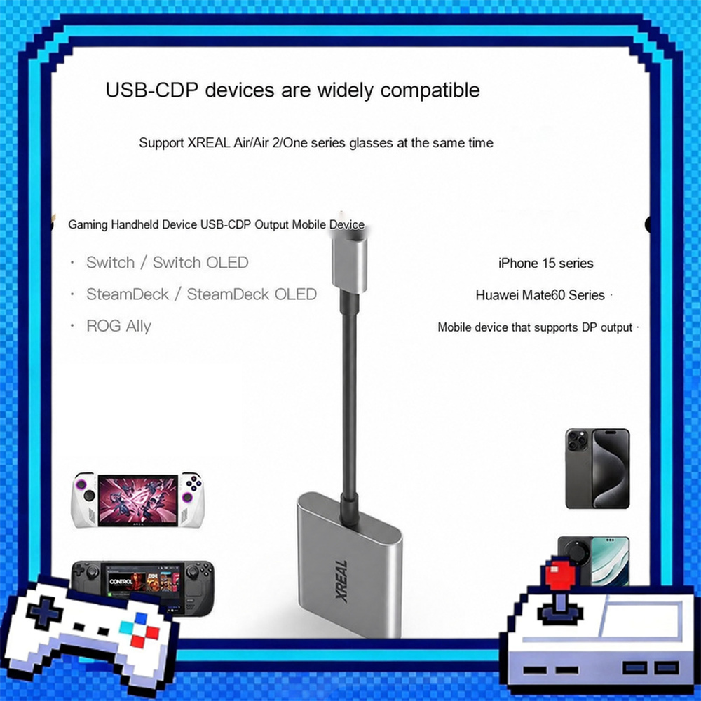 XREAL Hub USB-C-Adapter für AR – Gaming Console Car Bewertung und Preis