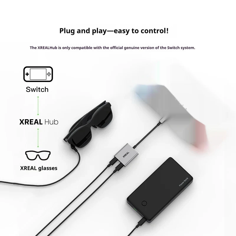 XREAL Hub USB-C-Adapter für AR – Gaming Console Car Bewertung und Preis