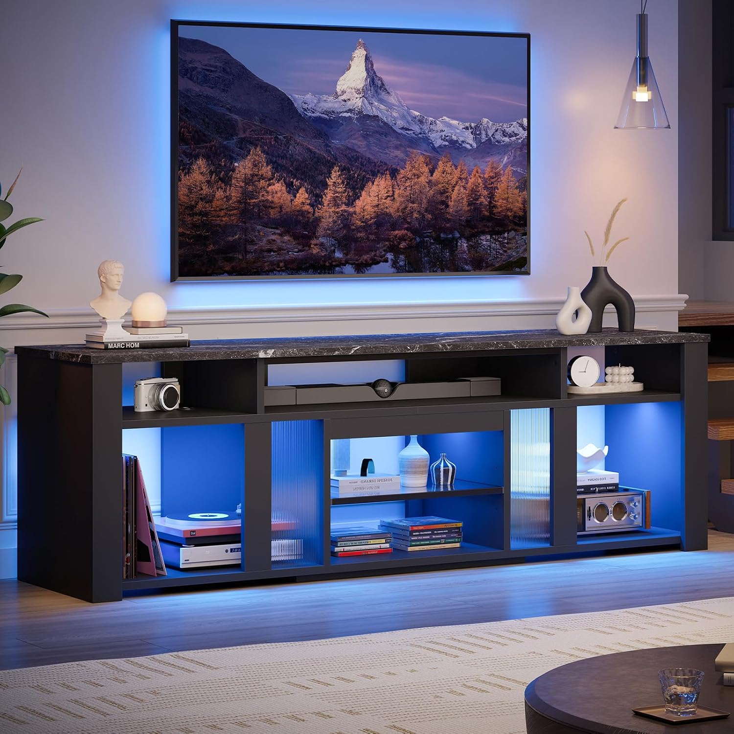 80 Zoll TV-Ständer, Entertainm – Gaming Console Tv Stand Bewertung und Preis