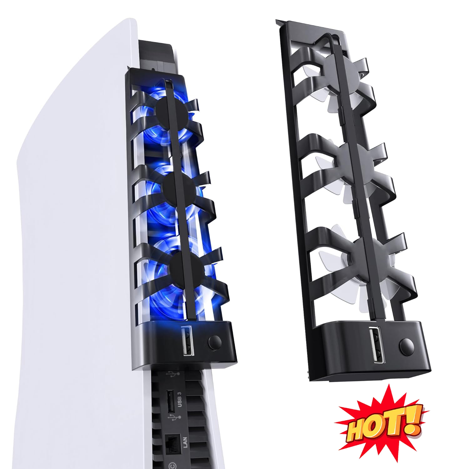 Lüfter für Playstation 5 Konso – Console Cooling Fan Bewertung und Preis